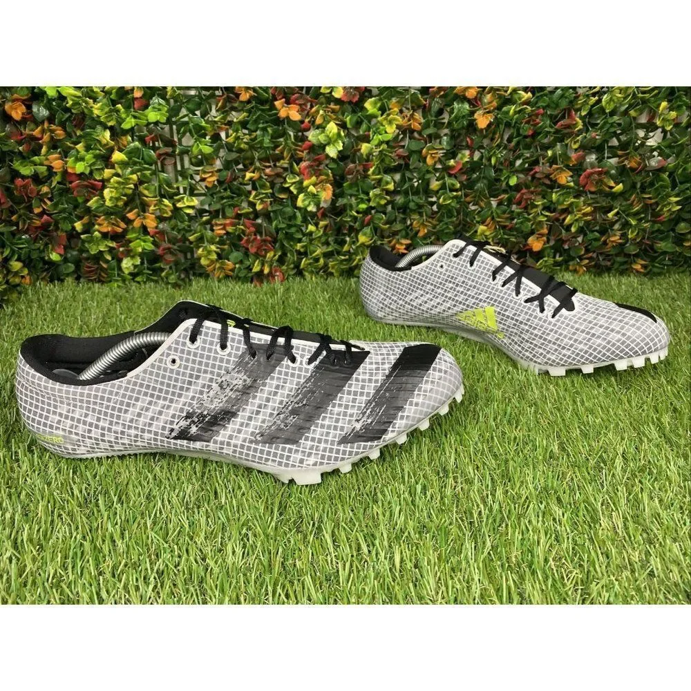12.5 ADIDAS AdiZero Prime Finesse Black Sprint‎ Track Spikes Shoes Men 12.5 Tool